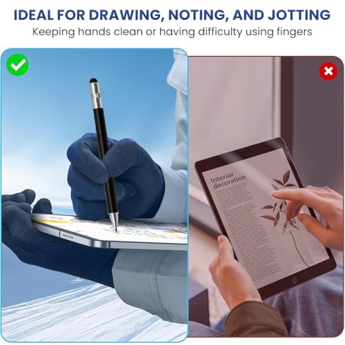 ZORBES® 4-in-1 High Precision Universal Capacitive Stylus Pen for Touch Screens Lightweight Aluminum Body 4 Tips 2 Size Rubber Tips, Disc Tip, Fine Point Compatible for iOS, Android & Windows ZORBES® 4-in-1 High Precision Universal Capacitive Stylus Pen for Touch Screens Lightweight Aluminum Body 4 Tips 2 Size Rubber Tips, Disc Tip, Fine Point Compatible for iOS, Android & Windows